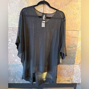 Sympli Mix Groove NWT top for party, event or fun…all see through knit, 10